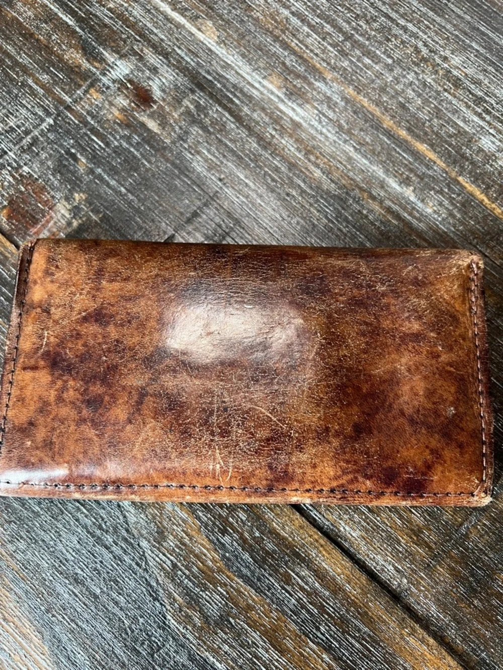 Vintage Nickel Indian Head Leather Belt and Wallet.
